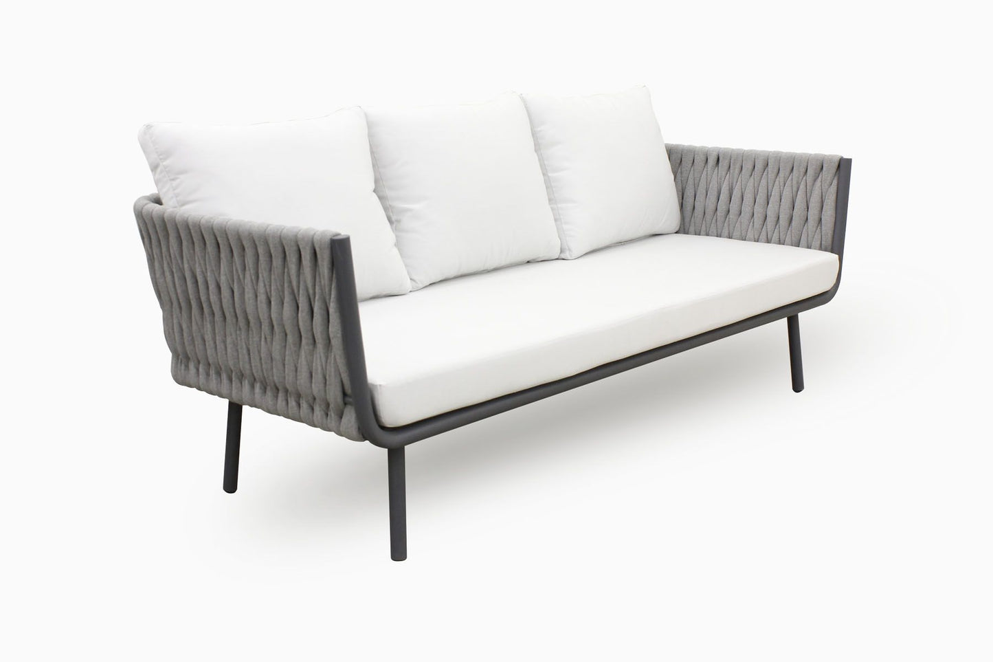 Synthetic Braid Outdoor Sofa Set