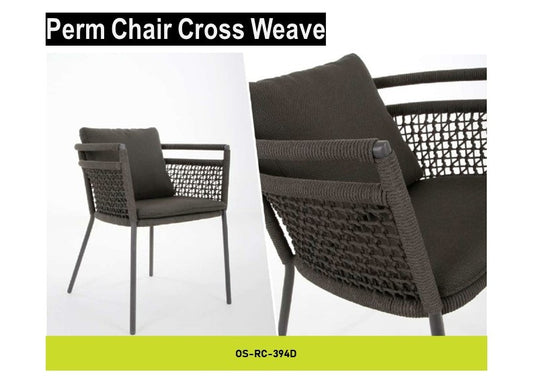 Perm Cross Weave Dining Chair