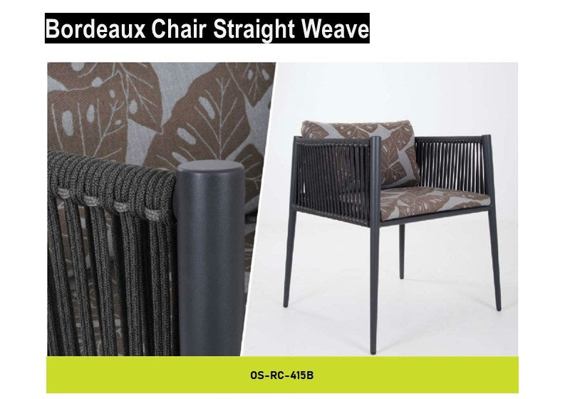 Bordeaux Chair Straight Weave