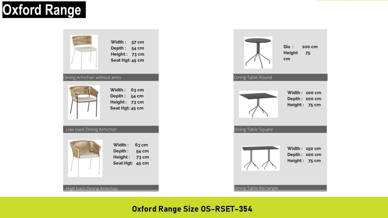 Ropes and Straps Oxford Range Set