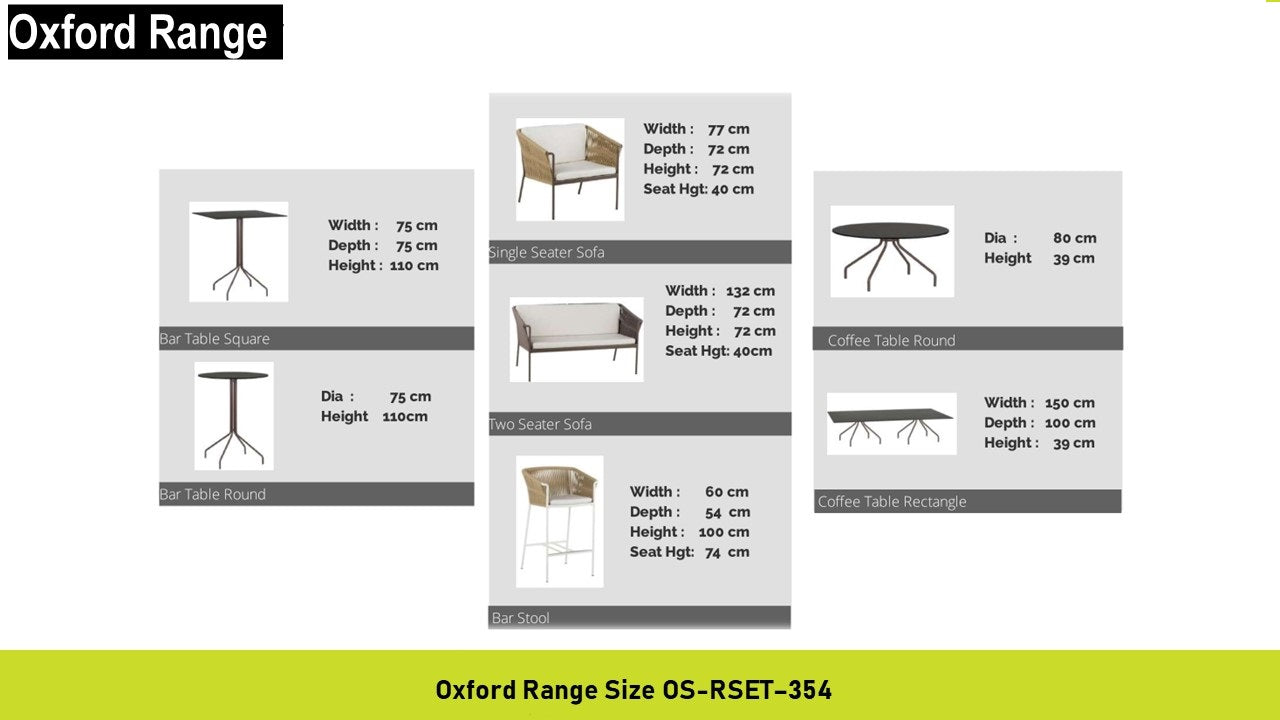 Ropes and Straps Oxford Range Set
