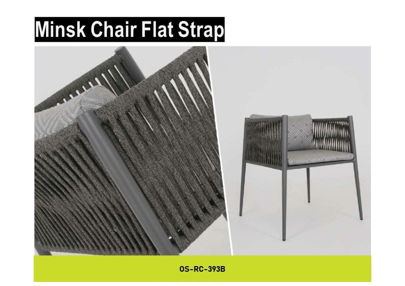 Minsk Flat Strap Dining Chair