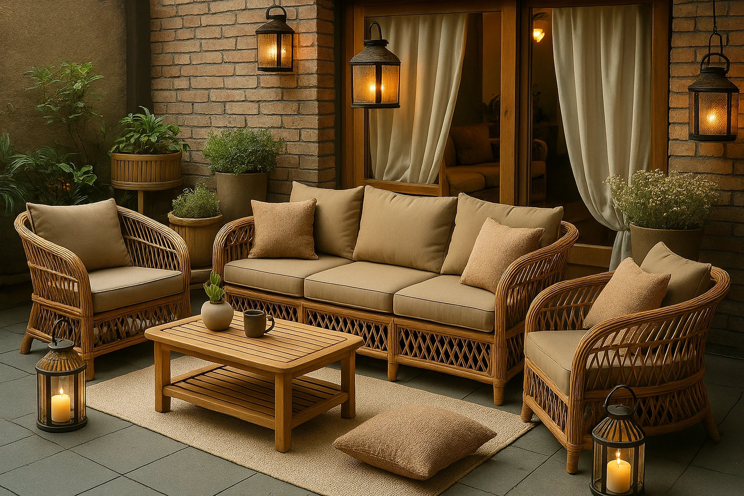 Rattan Sofa Sets