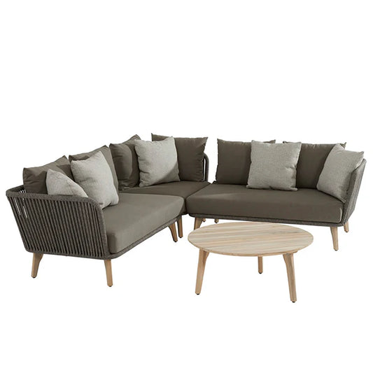 Outdoor Sofa Set with Center Table