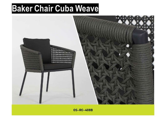 Baker Cuba Weave Chair