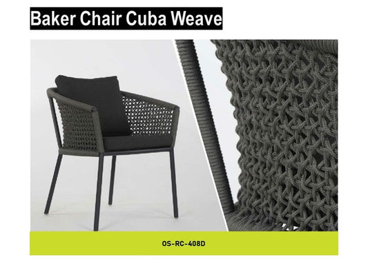Baker Chair Cuba Weave