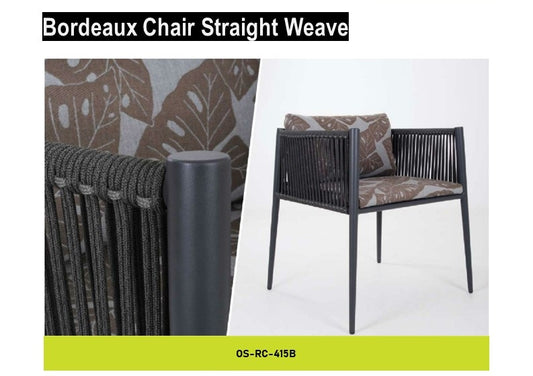 Bordeaux Chair Straight Weave