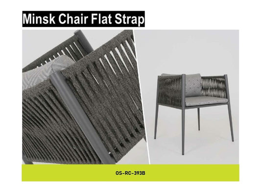 Minsk Flat Strap Dining Chair