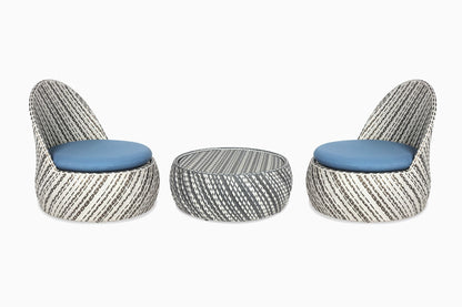 Outdoor Coffee Chair Table Set