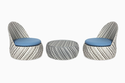 Outdoor Coffee Chair Table Set